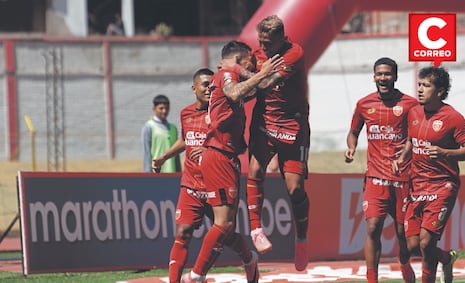 Sport Huancayo remonta y derrota 3-2 a UTC y trepa al quinto lugar
