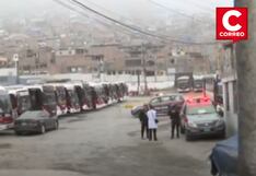 Extorsionadores dejan explosivo a empresa de transportes en SJL horas antes de paro