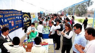 Chiclayo: Exhiben 197 proyectos en la II Feria Tecnológica Educativa
