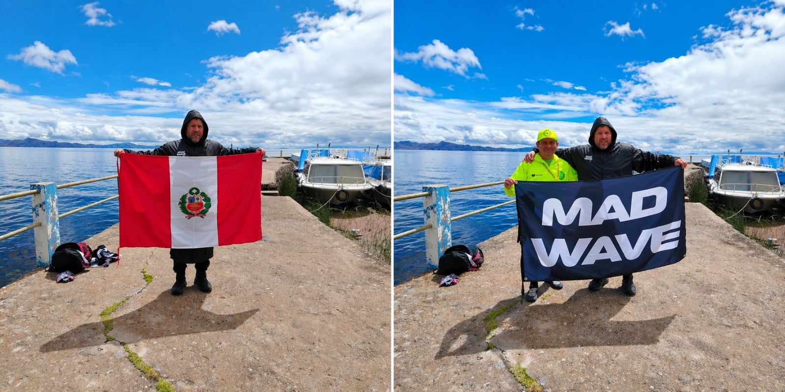 El deportista recorrió más de 26 kilómetros en aguas abiertas a más de 3,800 metros de altitud y ahora espera la validación de Guinness World Records.
