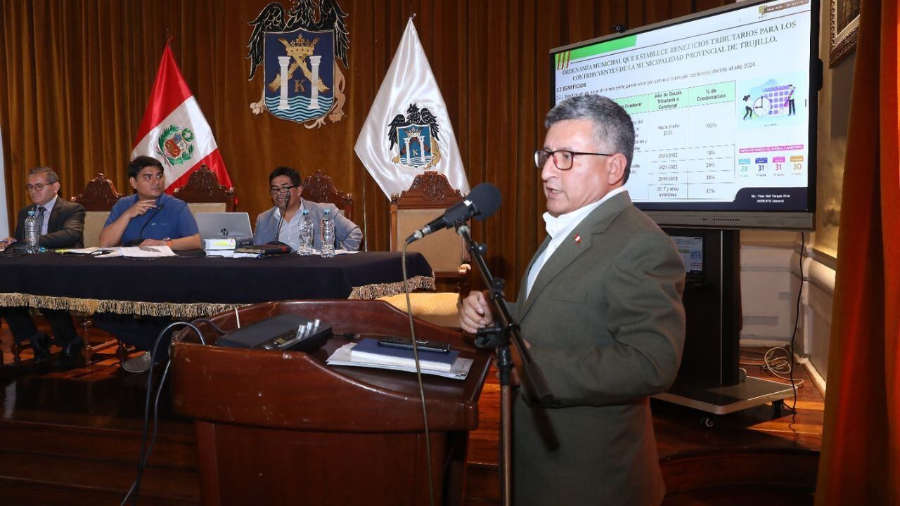 Pagando el impuesto predial 2024 accederán a condonación de intereses moratorios y descuentos en arbitrios por deudas de años anteriores.