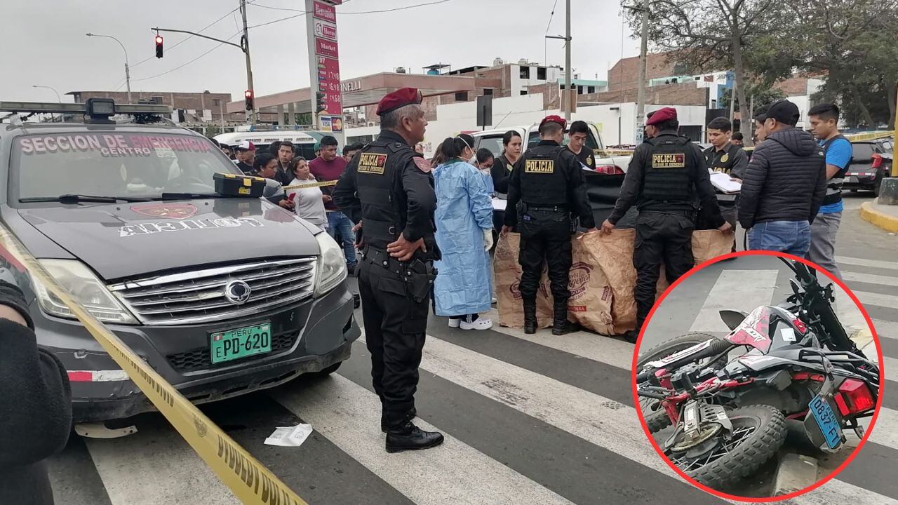 El ataque se registró en la intersección de la avenida Túpac Amaru y Salvador Lara, a unas cuadras del centro de Trujillo.