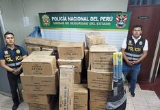 Incautan pirotécnicos ilegales por un valor de 300 mil soles en Huancayo