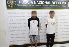 La Libertad: Menores confiesan que iban a cobrar S/ 800 por atentado extorsivo