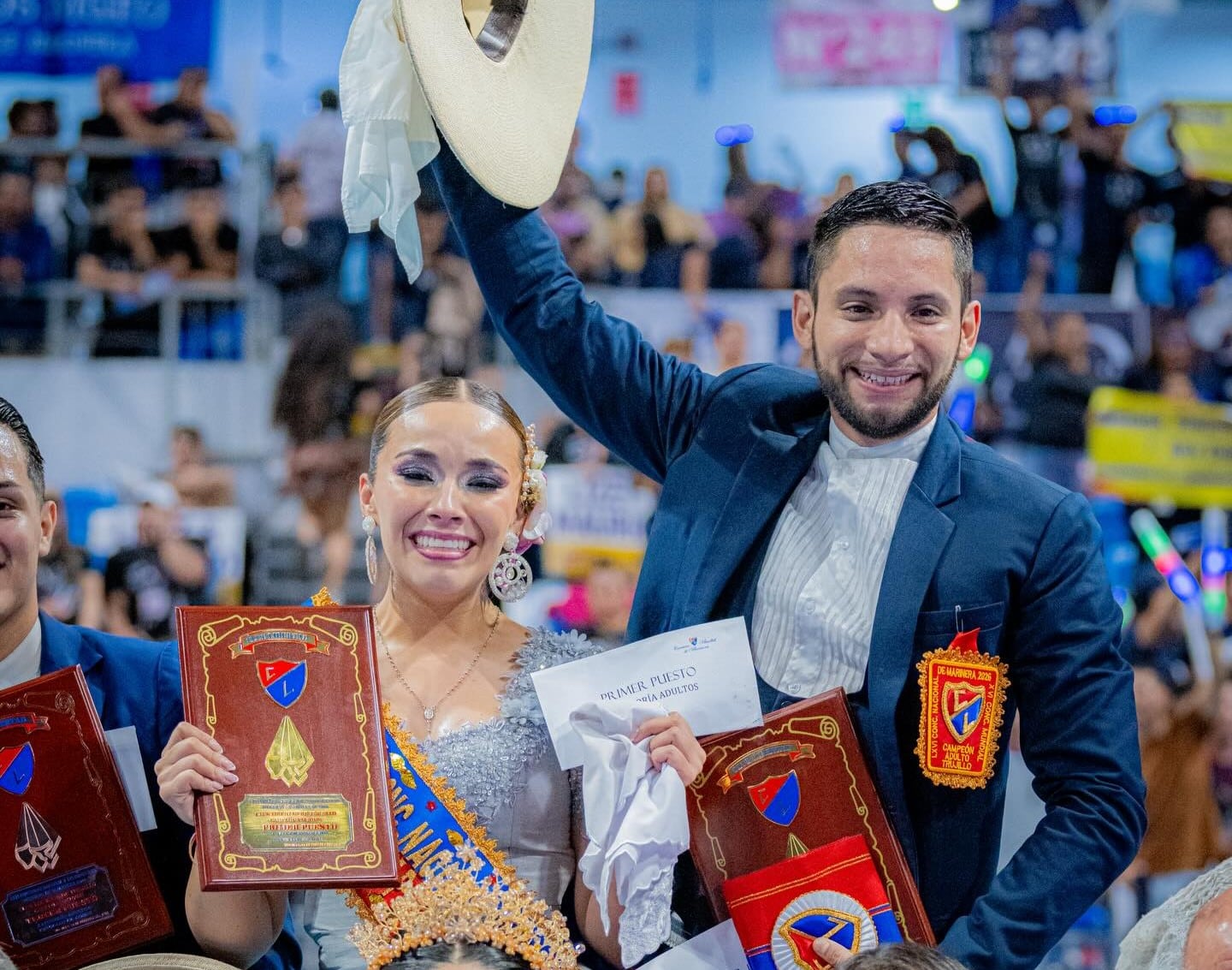 Arequipeña nuevamente hace historia y es campeona mundial de marinera. Foto: Marinera con Tradición.