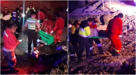 Nasca: motociclista cayó a un barranco tras persecución policial en Vista Alegre