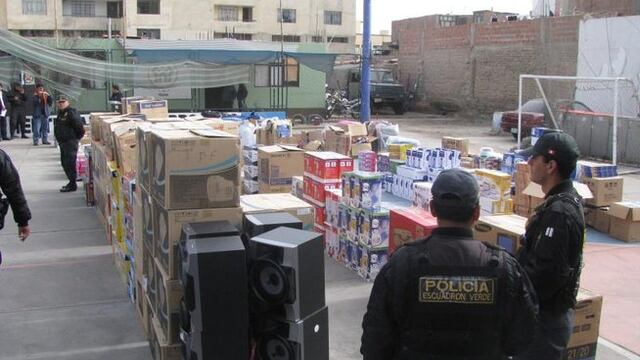 Decomisan mercadería en Moshoqueque por S/. 7 mil