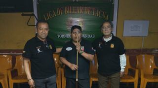 Tacna: Maestros de las tres bandas en recta final de torneo de billar