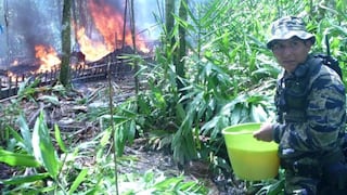 Policía destruye 4 laboratorios de PBC en Monzón