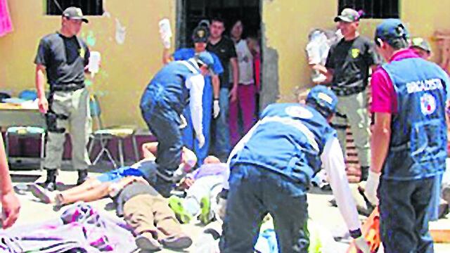 Huanta: un muerto y siete heridos en penal durante simulacro por fenómeno de El Niño