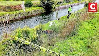 Huancayo: Hallan feto en canal de riego en Pilcomayo