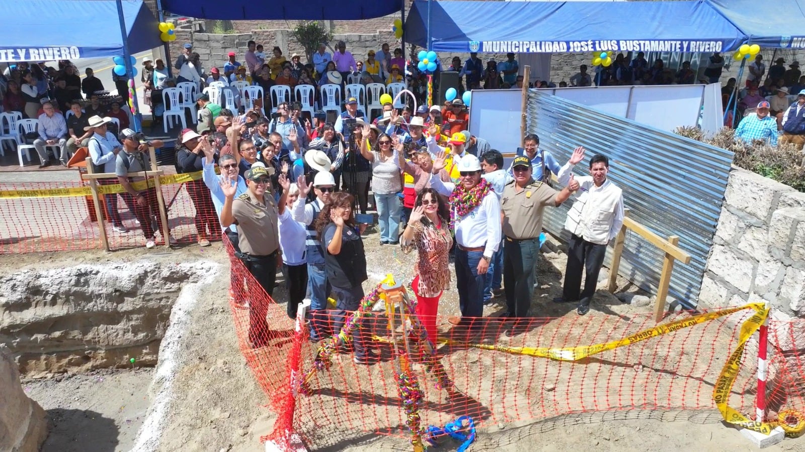 Megaproyecto de seguridad ciudadana por más de 15 millones de soles en José Luis Bustamante y Rivero. Foto: Municipalidad distrital en José Luis Bustamante y Rivero