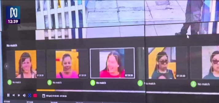 Cámaras instaladas en el interior de las unidades identifican en tiempo real a pasajeros con órdenes de captura y pueden detectar armas de fuego. FOTO: CAPTURA CANAL N