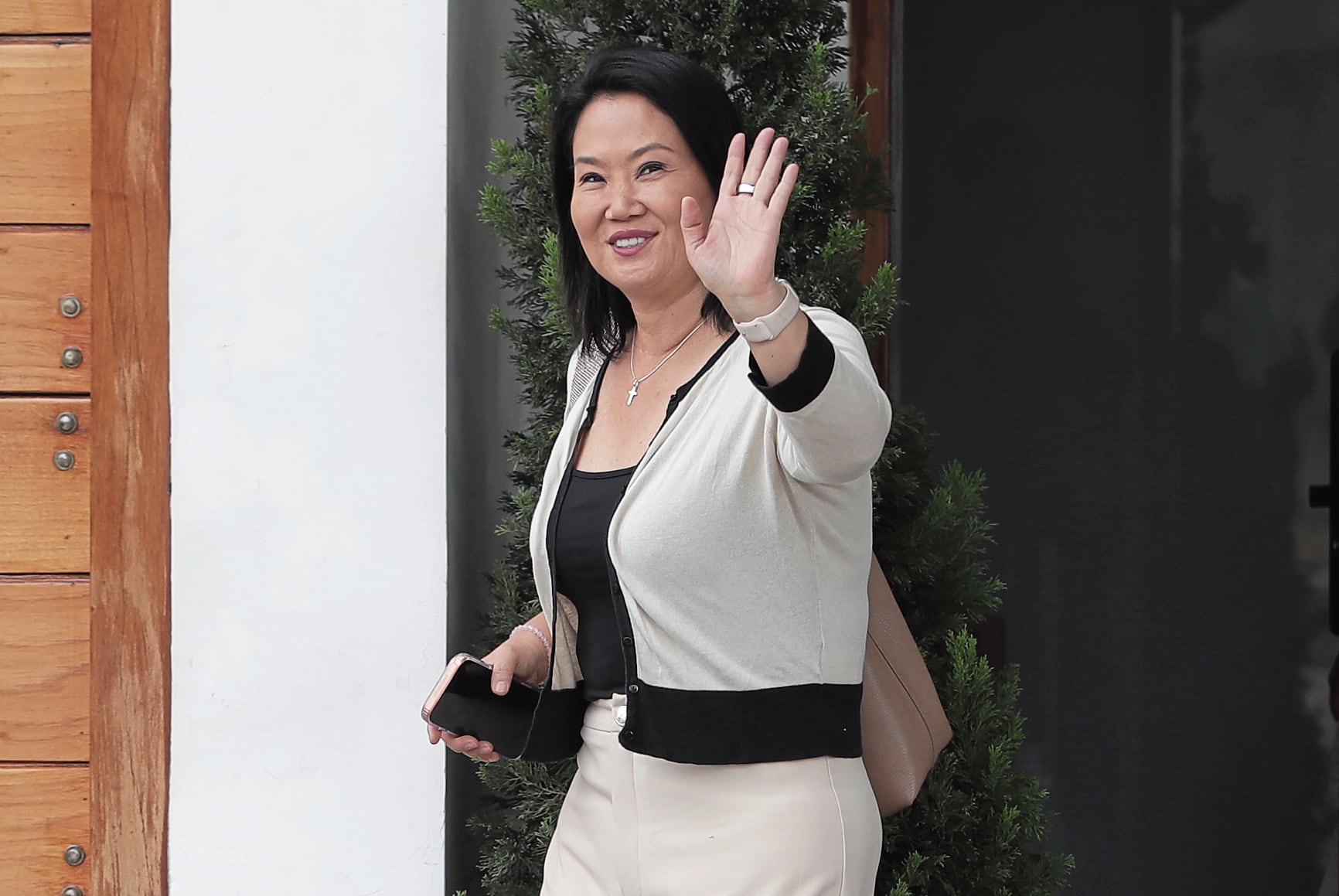 Fujimori llega a la Presidencia en su cuarto intento. Foto: Julio Reaño/@photo.gec