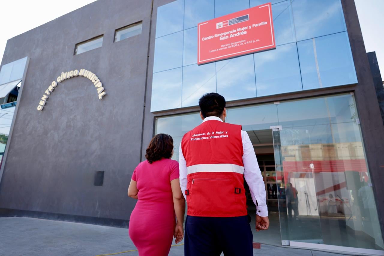 Ica: Inauguran el Centro de Emergencia Mujer más grande de la región