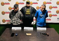 La Policía arresta a presuntos hampones tras persecución en Lambayeque