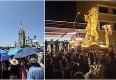 Ica: rinden homenaje al Señor de Luren y retorna a su templo tras 17 horas de procesión