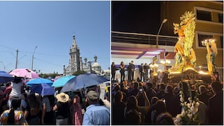 Ica: rinden homenaje al Señor de Luren y retorna a su templo tras 17 horas de procesión