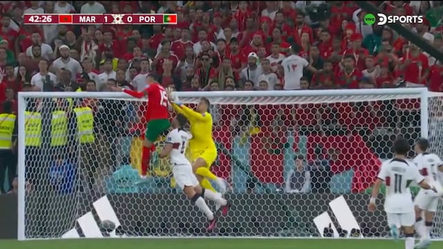 Gol de Marruecos vs. Portugal: así fue la genial definición de Youssef En-Nesyri (VIDEO)
