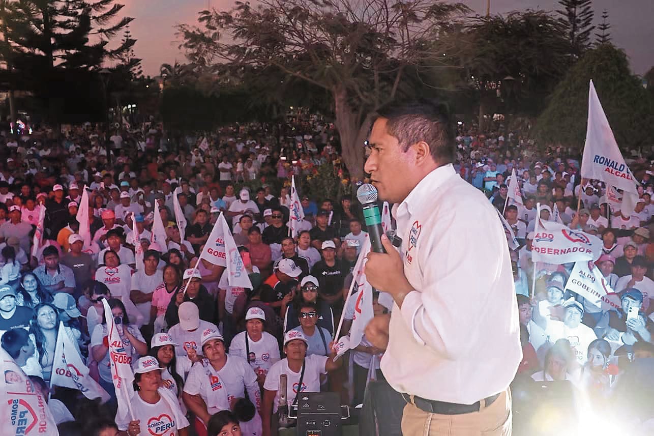 Candidato Aldo Carlos Mariños también cuestionó a Chavimochic.
