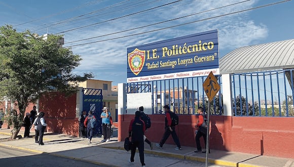 El colegio está ubicado en el distrito de Mariano Melgar (Foto: GEC)