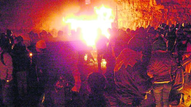 Incendio en capilla de Chapi causó pánico