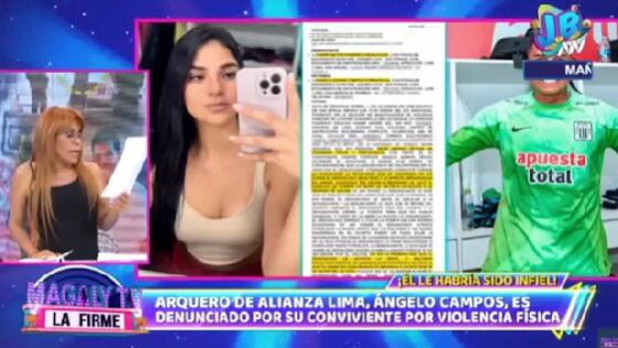 Ángelo Campos es denunciado por agresión física contra su pareja