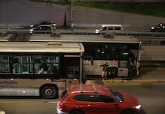 ATU asegura que se investigará choque de tres buses del Metropolitano en Surquillo