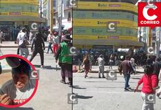 Huancayo: Bronca de comerciantes deja una mujer apuñalada, un mutilado y varios heridos (VIDEO)