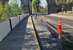 Arequipa: restringen el tránsito entre La Marina y Av. Juan de la Torre por derrame de aceite