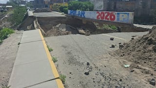 Emergencia en Arequipa: Colapsó puente en Cayma (FOTOS y VIDEO)