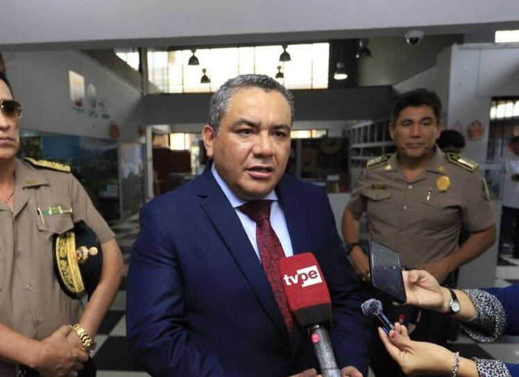 Juan José Santiváñez denuncia penalmente a periodistas por difusión de audios. (Foto: Mininter)