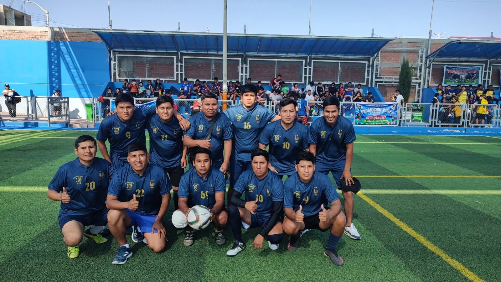 Promoción 2012 arrancó con buen pie el campeonato en la primera fecha. (Foto: Difusión)