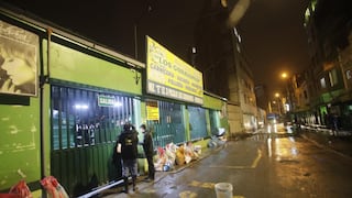 Mercado Los Gorriones cerrará al menos tres días tras aniego con aguas servidas en Chorrillos