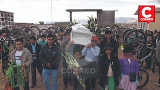 Triste despedida a Milan, la primera víctima mortal del bullying y la violencia escolar en Huancayo