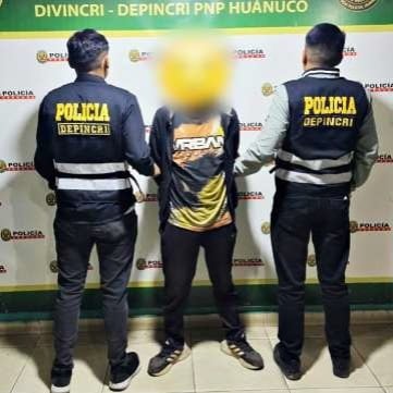 En Huánuco intervienen a joven con 203 envoltorios de droga
