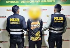 En Huánuco intervienen a joven con 203 envoltorios de droga