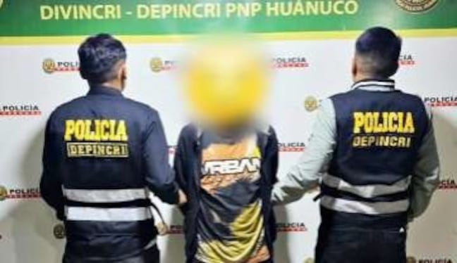 En Huánuco intervienen a joven con 203 envoltorios de droga