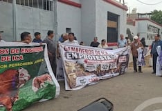 Ganaderos de Ica protestan y exigen reapertura del camal municipal que lleva cerrado tres meses