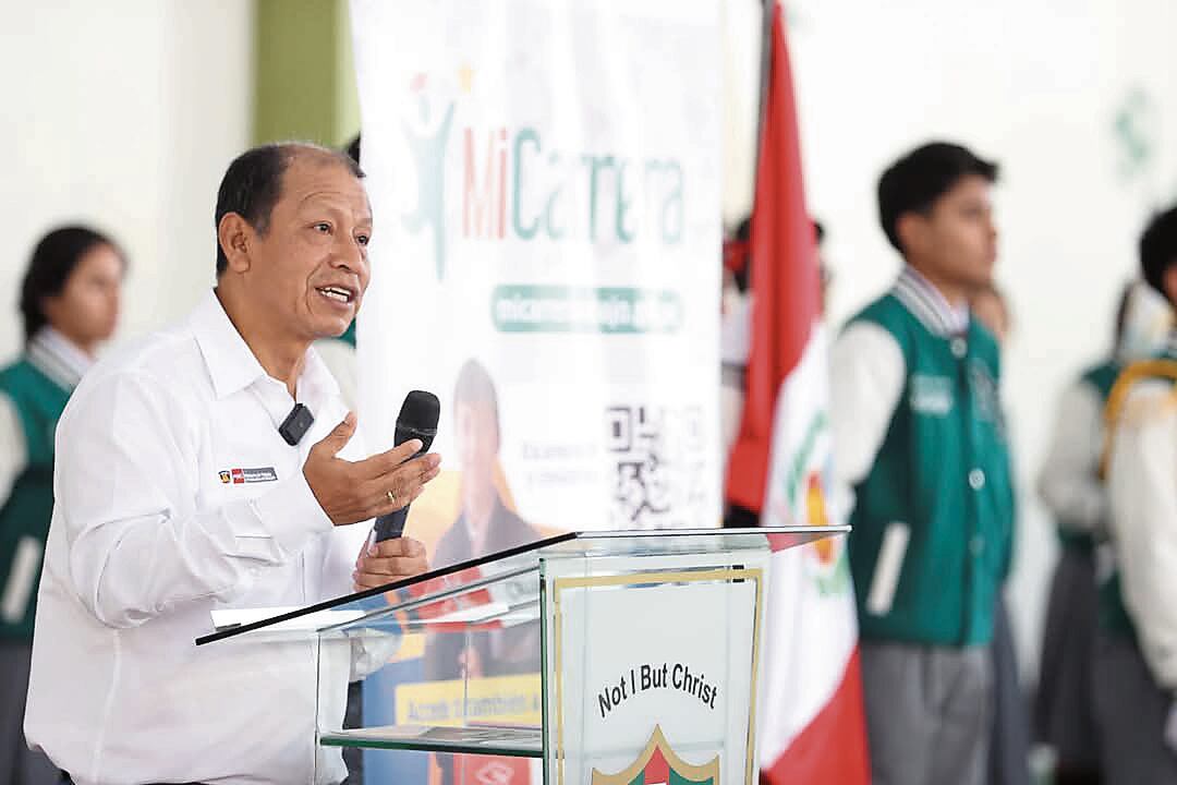 Ministro de Trabajo y Promoción del Empleo, Daniel Maurate, participó de actividades en Arequipa. Foto: GEC.