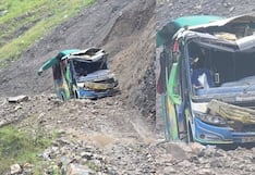 La Libertad: Pasajeros se salvan de morir aplastados por piedras en Otuzco