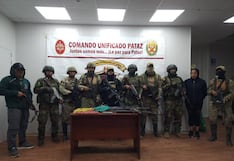 La Libertad: Delincuentes dejan cuatro fusiles R15 abandonas en bocamina en Pataz