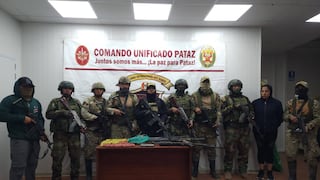 La Libertad: Delincuentes dejan cuatro fusiles R15 abandonas en bocamina en Pataz