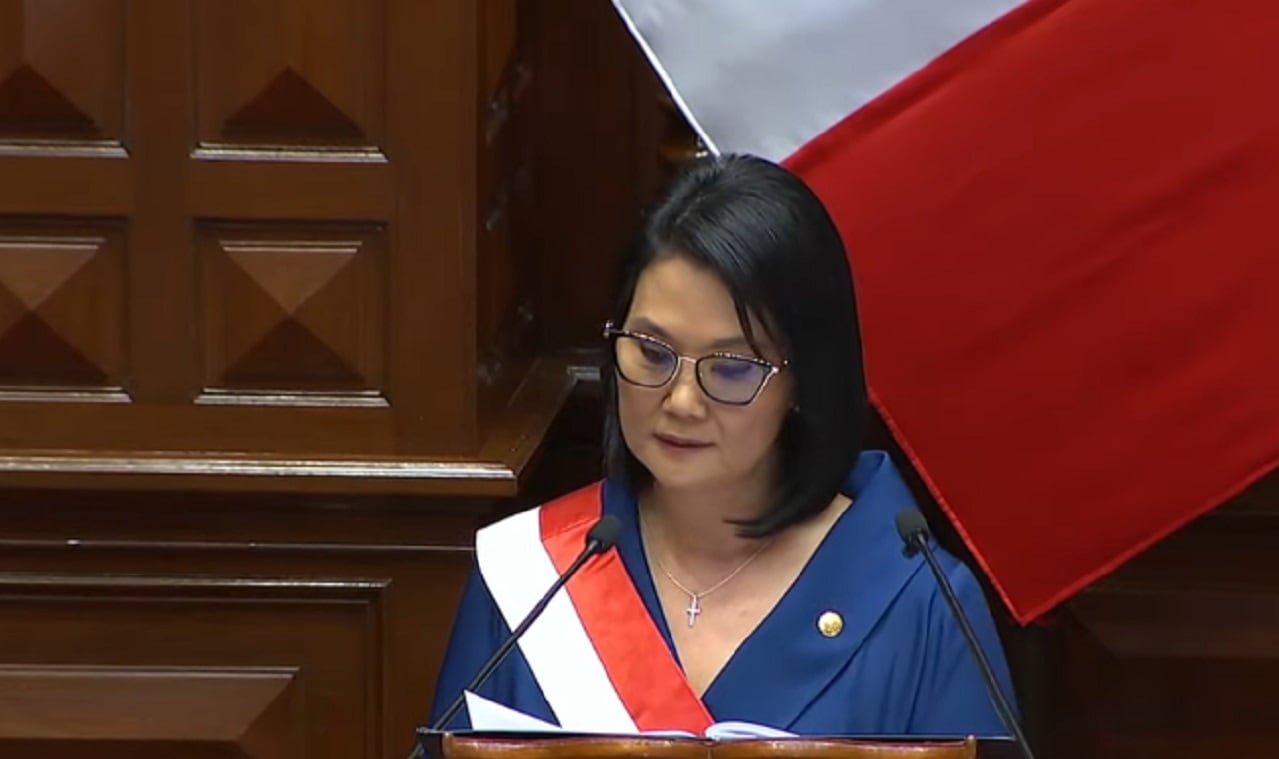 Keiko Fujimori atribuye el deterioro del Estado a mala gestión de sus antecesores.