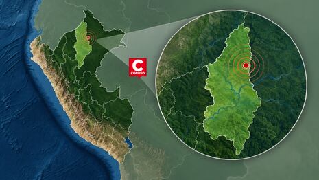 Amazonas registra tres sismos de hasta magnitud 5.4 durante la madrugada