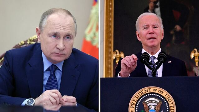 Estados Unidos asegura que Biden y Putin tendrán una videollamada el martes sobre Ucrania