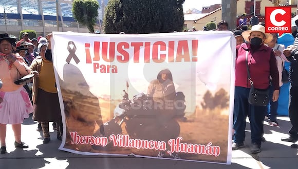 Pobladores de Huancavelica exigen justicia para joven que murió tras ser atropellado
