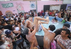 Carnavalón Salsero desata fiesta y color en el Callao: Vecinos celebran con agua y pintura (GALERÍA)