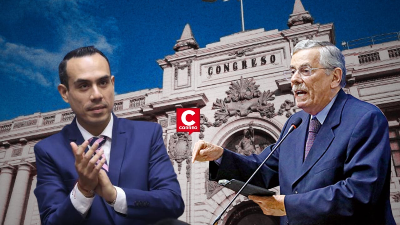 Rospigliosi defiende despacho congresal de Jerí y rechaza pedido de cierre por gastos al Estado. Composición: Diario Correo.