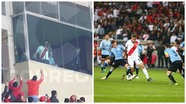 Martín Vizcarra recibió ovación de los hinchas en el Perú vs. Uruguay (FOTOS)
